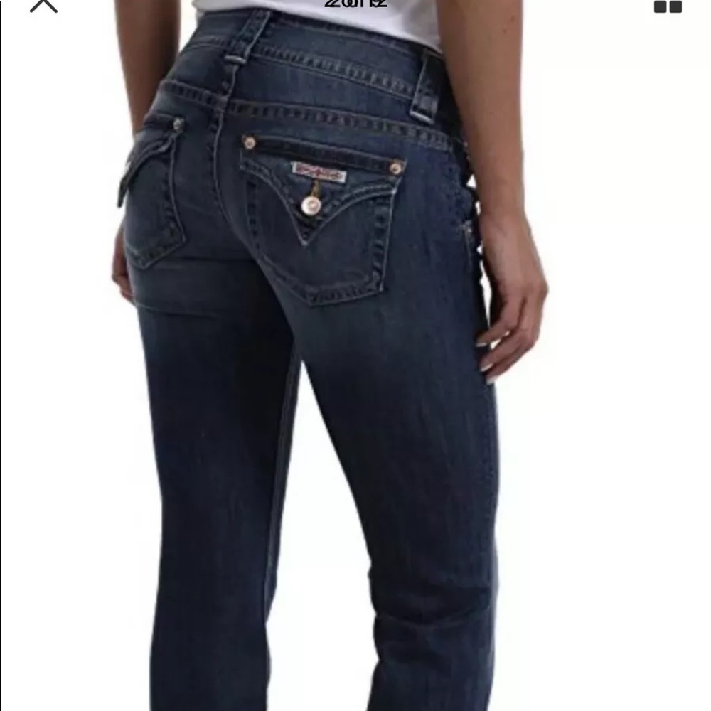Hudson Women's Jeans Bootcut Size 27 Flare Denim Blue Pants Made in USA - Picture 7 of 8